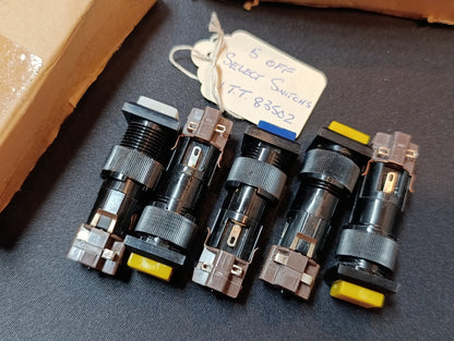 (5Pcs.) ITT 83502 Switch LOT NEW NOS