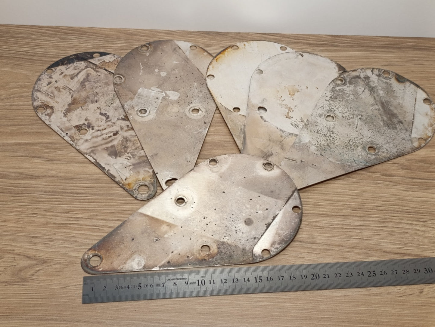Silver plated CVDB Capacitor holder plated, connection USED ( no capacitor)