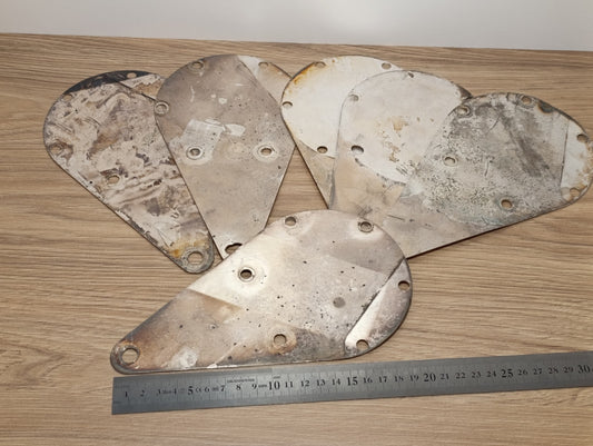 Silver plated CVDB Capacitor holder plated, connection USED ( no capacitor)