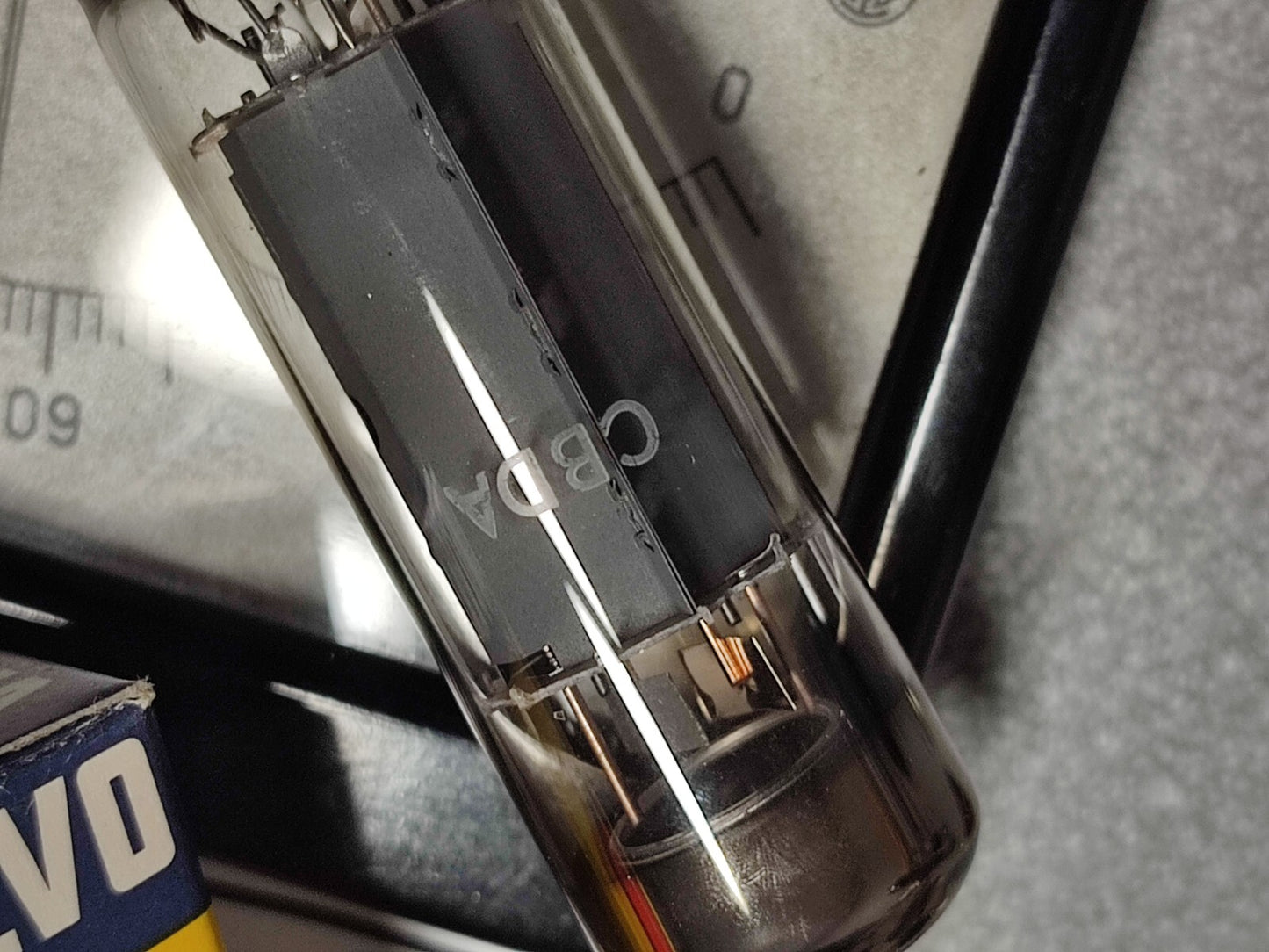 EL84 6BQ5 Mullard - NOS NIB Blackburn branded Valvo Radio Tube