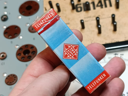 1x Telefunken ECC 808 (ECC808), Hi-Fi Tubes New in Org Sealed Box NOS NIB