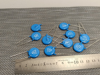 5pcs 6KV 1n8 M 6000V 1800pF 1n8 1.8nF High Voltage Ceramic Capacitors NEW NOS