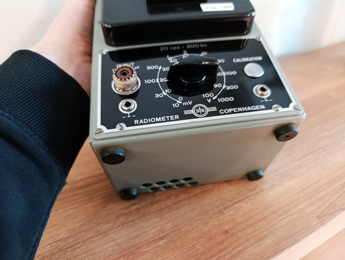 Radiometer RV34a Vacuum Tube voltmeter USED Untested - Ham Radio Copenhagen