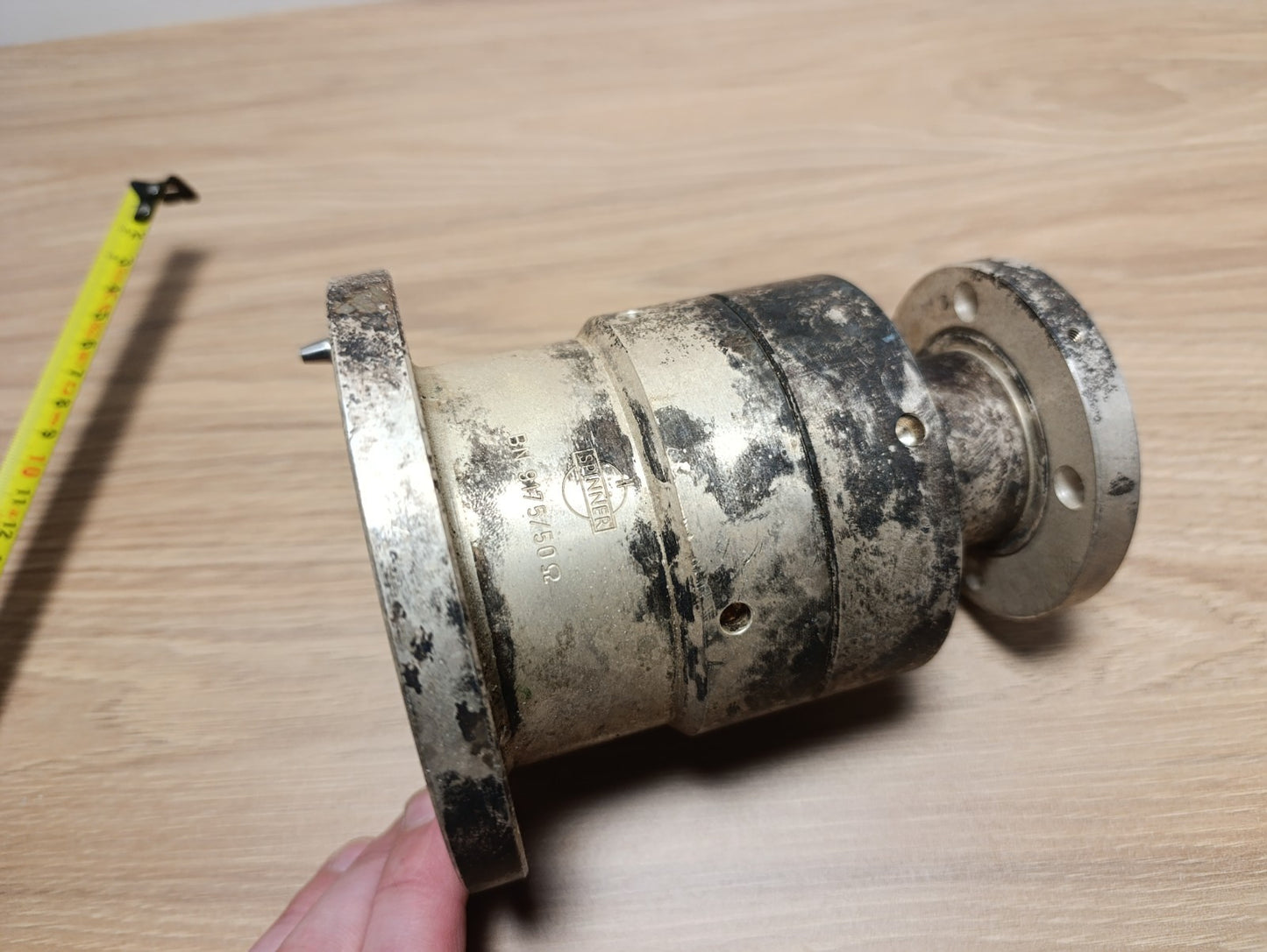 SPINNER Coupling Element Rigid Line Coaxial Connector Pull USED