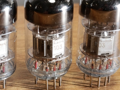 4 pcs 1991's 6N2P-EV Tubes DIFFERENT PINS ECC83/12AX7 Rocket VOSKHOD NOS Russian