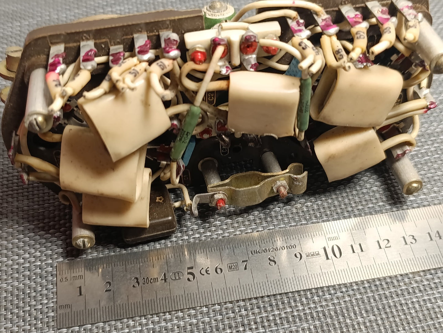 1pcs. Double GK71 GK-71 SOCKET  TUBE USED from plane communications