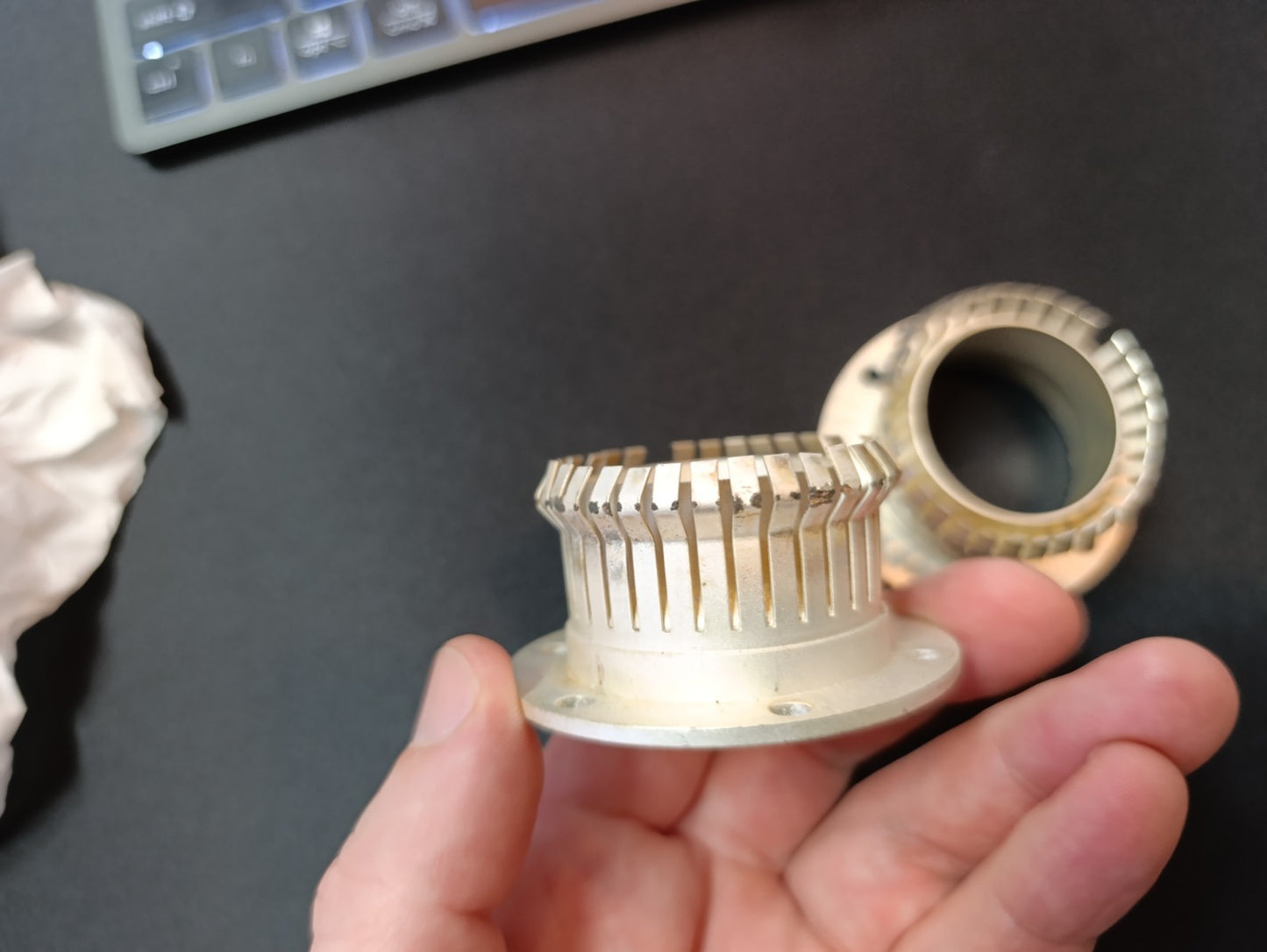 1pcs. Eimac small Filament Collet for Eimac tube socket SK300 SK1320 3CX15000A7