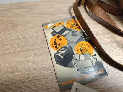 Megger earth meter serries 4 1950's date FROM Rogaland Radio USED
