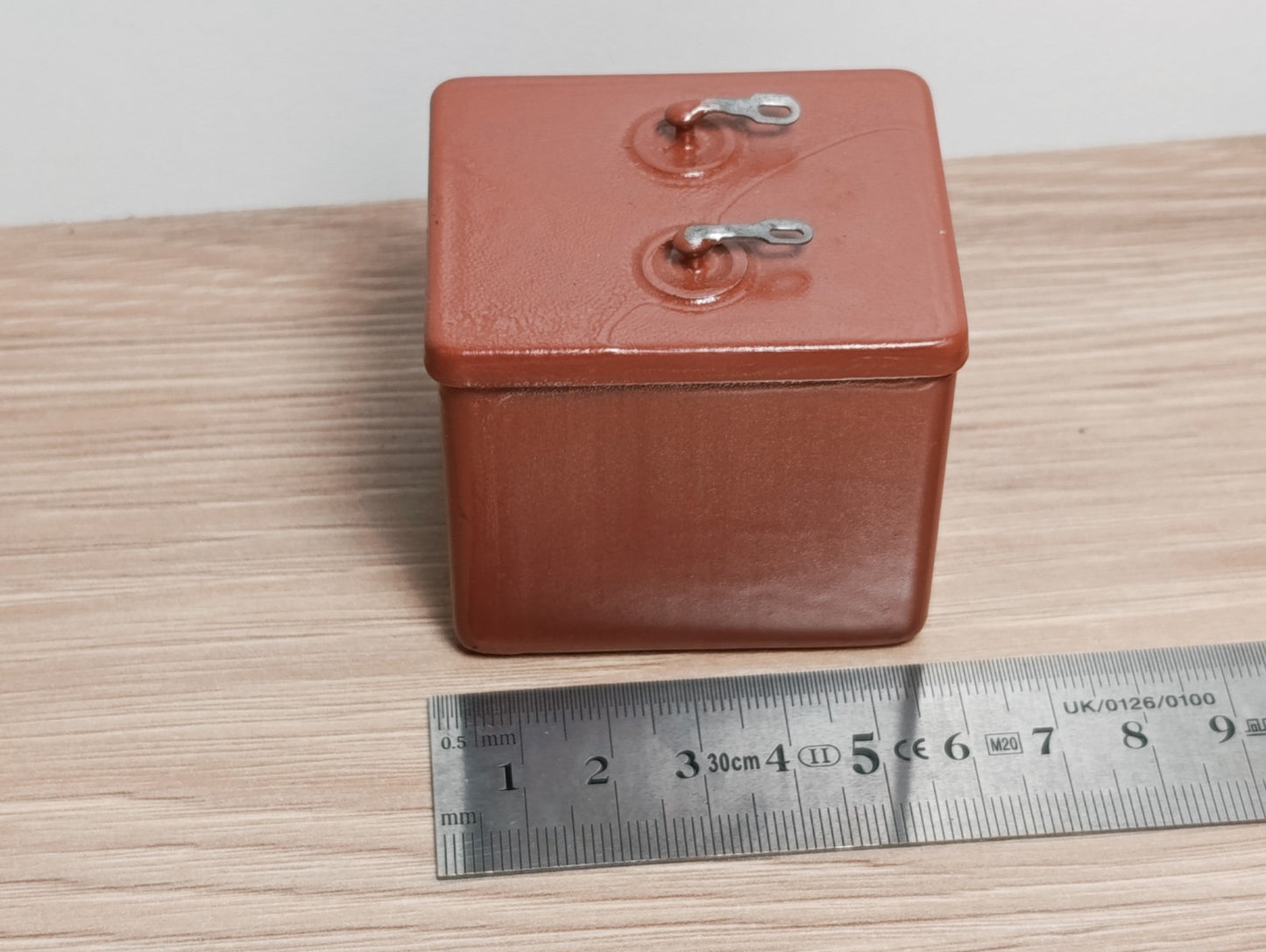 2Pcs. 10uF 400 V 10 % K73P-2 PETP USSR  AUDIO CAPACITOR NOS / NEW