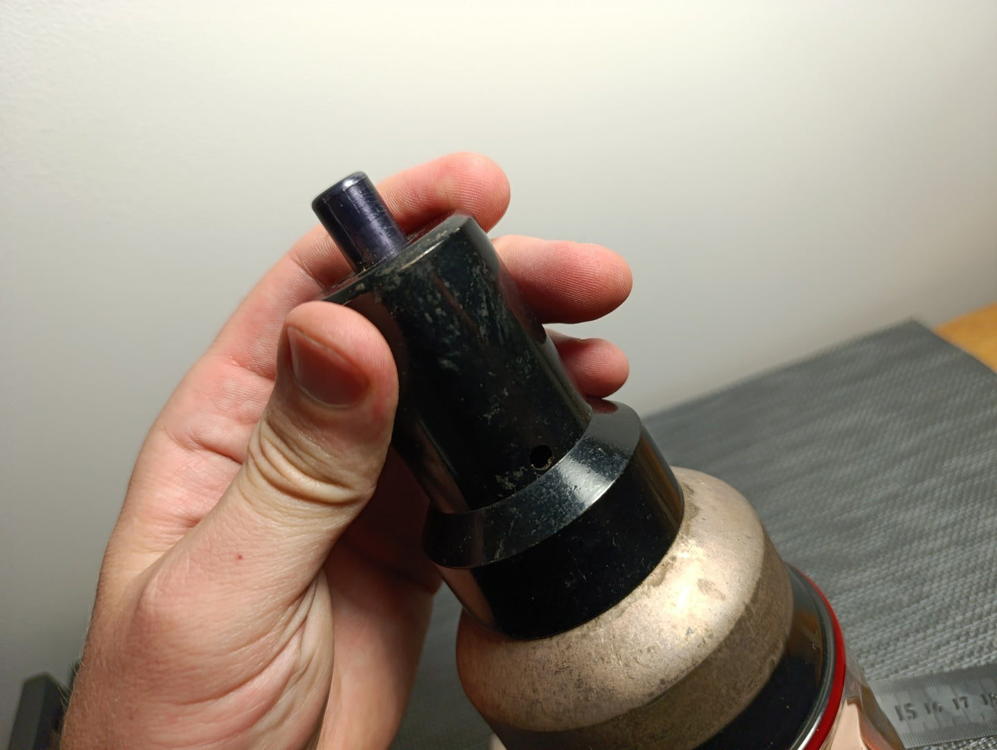 Used TT/Jennings Variable Glass Vacuum Capacitor UCSX-700 300-1000PF 7.5kV 60A