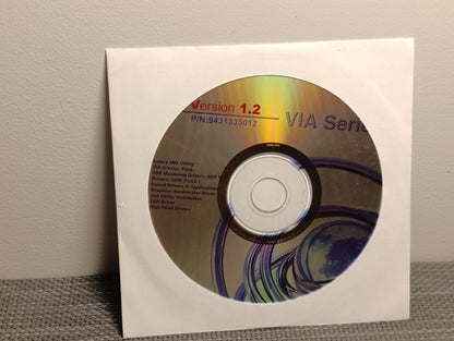Via series Version 1.2 Installation Driver CD, P?N: 9431335012