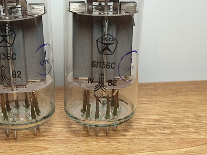 6P36S 2pcs Vacuum tubes (6GB5 & EL500 tube analogue) USSR AMP Valves NEW NOS