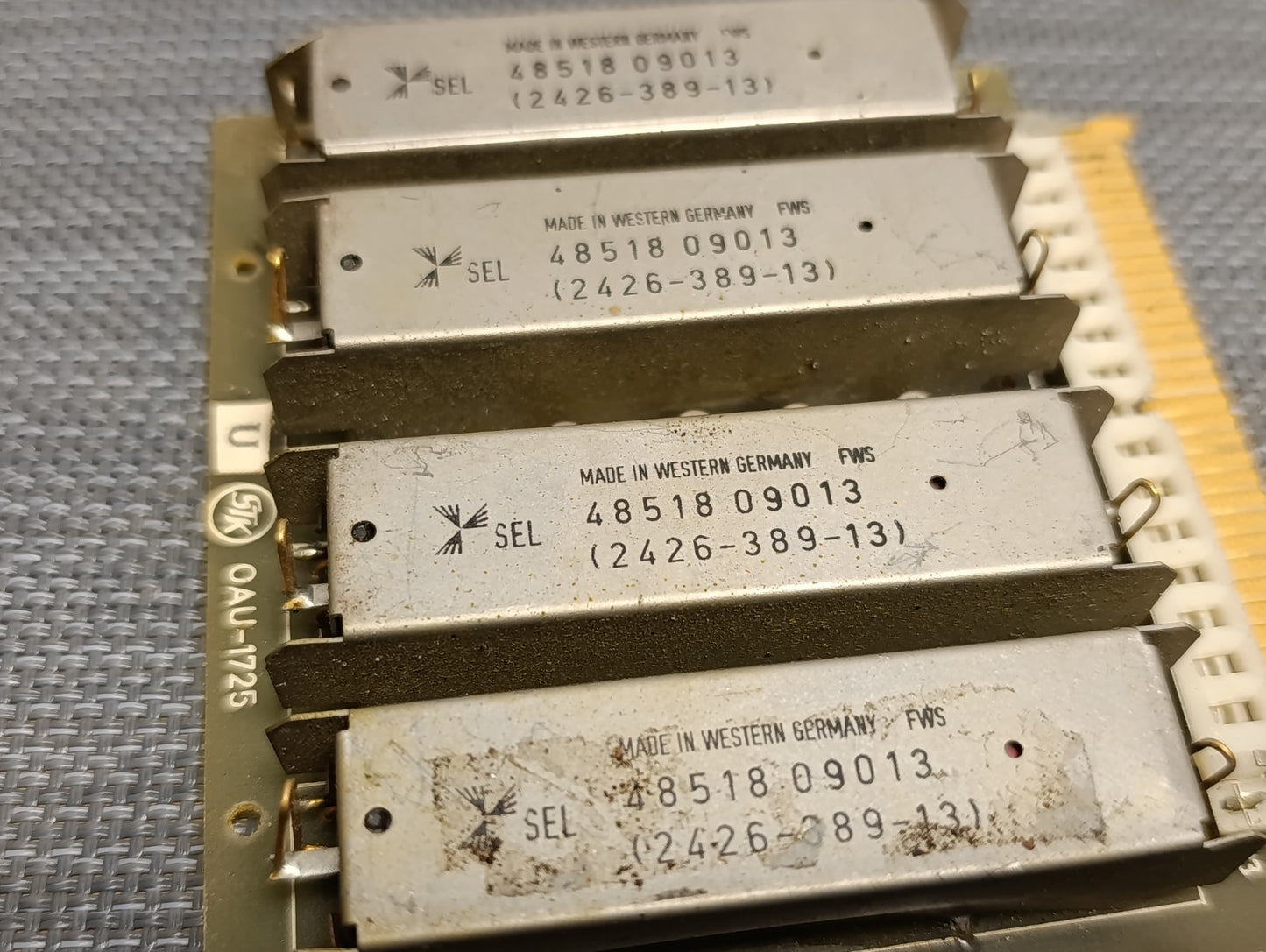 Board With 4Pcs. Filtrs SEL 48518 0913 2426-389-13 STK 0AU-1725 used