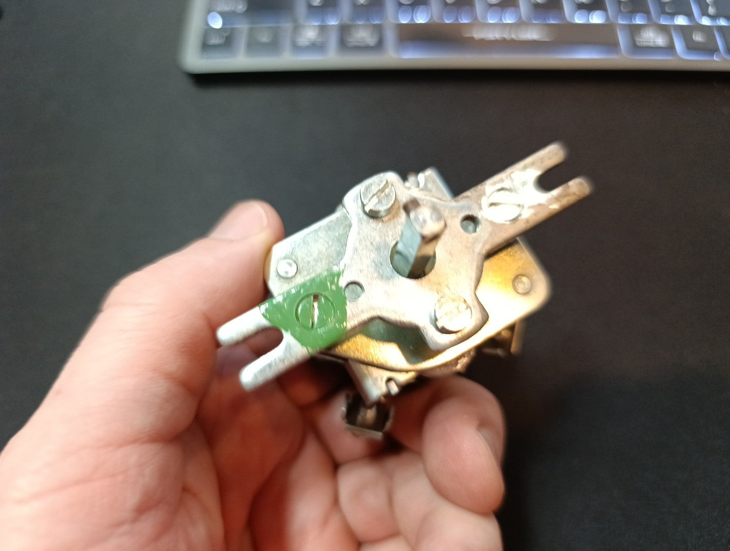 (1Pcs.) SANTON J65H 6.65.H Rotary Selector Switch 16A/380V SRP-123 NOS NEW