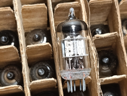 6H2P - 6X2P /6Х2П/ EAA91 / 6AL5 USSR Soviet Double Diode TUBE 90pcs. BOX