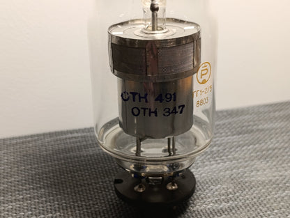 Gazotron GG1-2/5 designed for rectifying AC current 2A 5kV NEW NOS TUBE ГГ-2/5