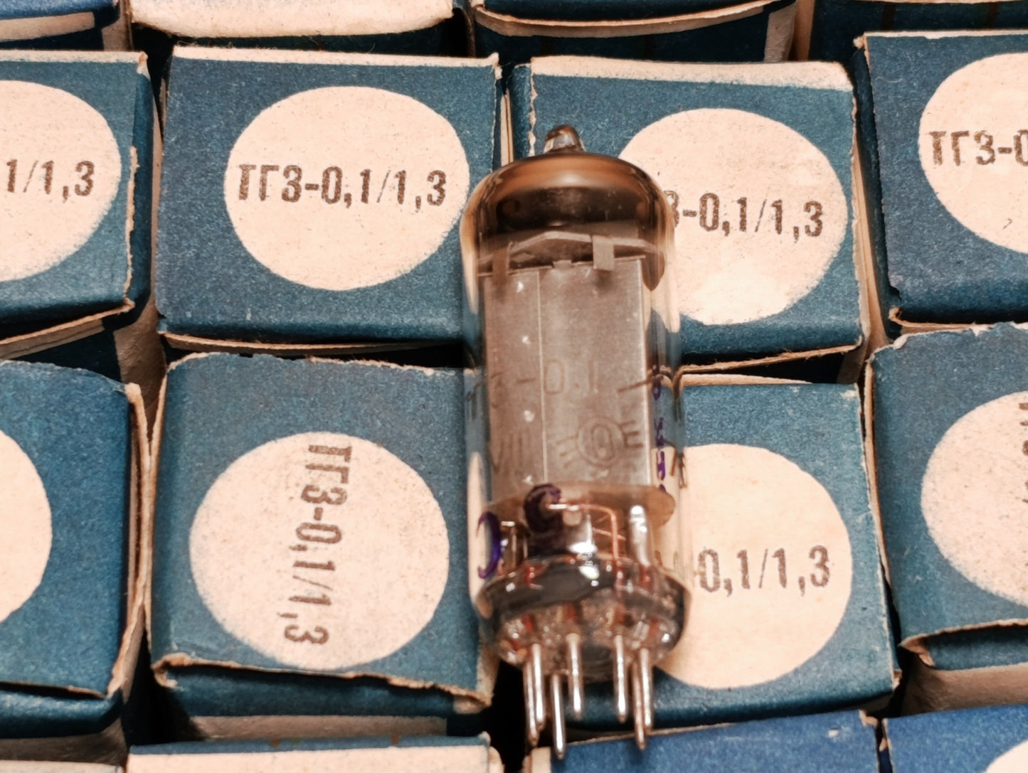 4 pcs. LOT TG3-0.1/1.3 Tubes Tubes TG3-0.1/1.3 Thyratron NOS with BOXES