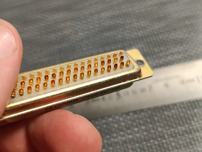 Cannon FR ITT DD-50P CONNECTOR 50 Pin USA made NEW d-sub