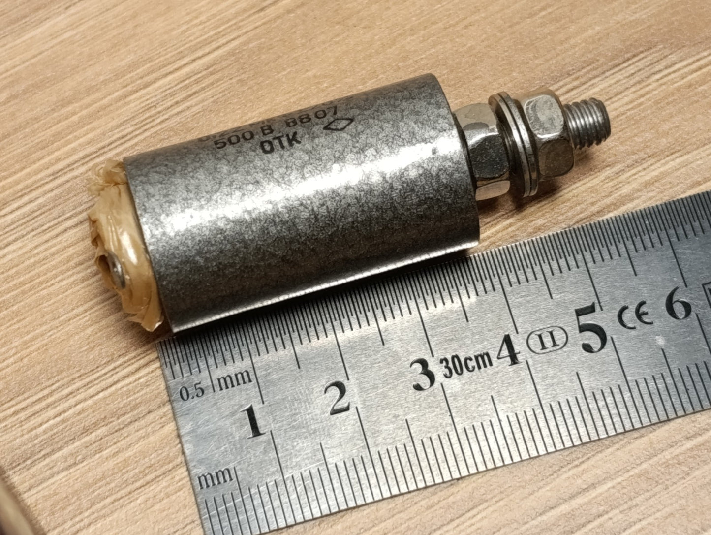 K75P-4KX 0.22 uF 500V capacitor for suppression of radio interference Lot 2pcs.