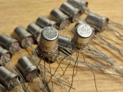 NOS Russian 6S63N Metal-ceramic Low Noise triodes 2 Pcs LOT Tubes 80's Nuvistor