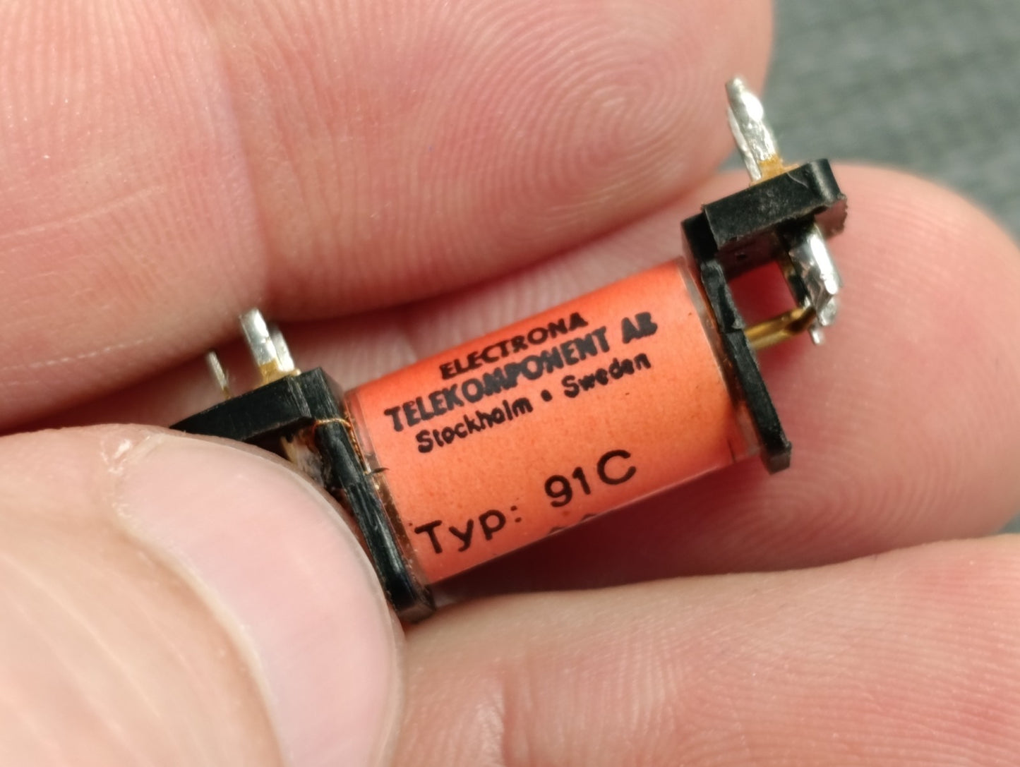 5pcs lot. Relay never used NEW NOS 5 pin Electrona Component AB Typ 91c