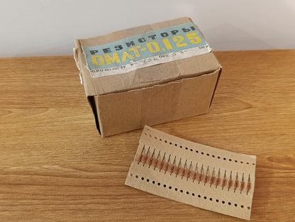 500Pcs. LOT NOS/ NEW 1.5K Ohm 0.125W 5% OMLT resistor Russian military grade