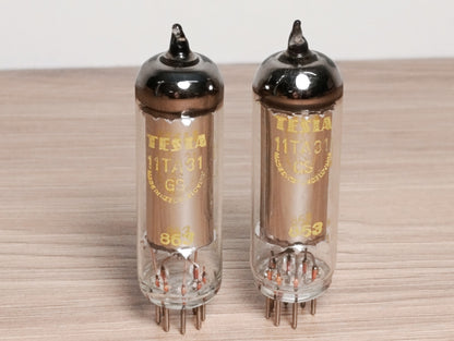 2pcs. 11TA31 TESLA MILITARY VOLTAGE Stabilizer/Regulator TUBE = StR85-10 NOS