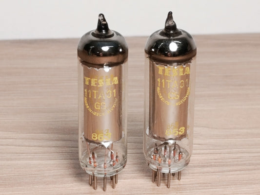 2pcs. 11TA31 TESLA MILITARY VOLTAGE Stabilizer/Regulator TUBE = StR85-10 NOS