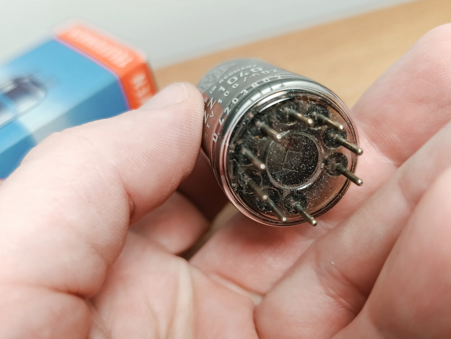 ZZ1040 ZZ-1040 Telefunken Electron Vacuum Tube Valve