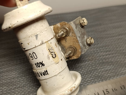 Feed Thru Capacitor 200pf 12kv ICC T45/90  (Pull) USED