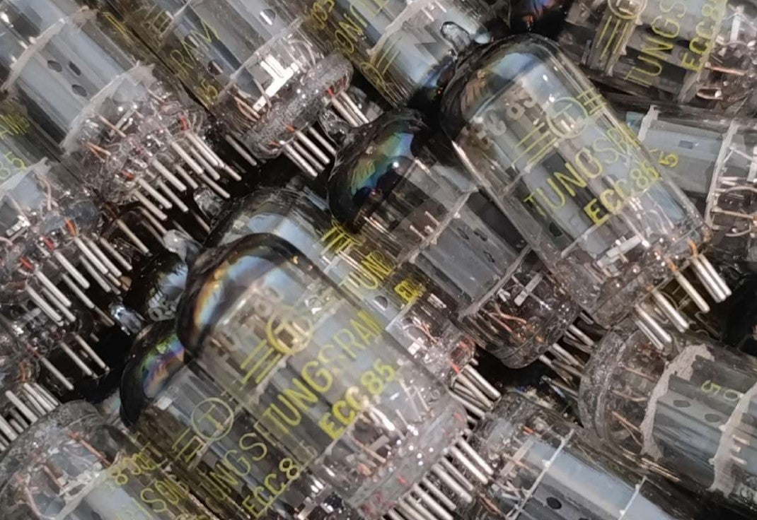 100 pcs. ECC85 TUNGSRAM HUNGARY Audio Dual TRIODE TUBE 6AQ8 1959 year