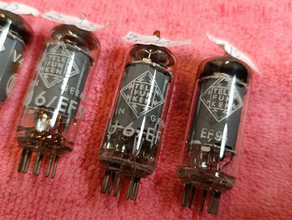 Tested 1Pcs. 6AU6 Telefunken EF94 diamond tube West Germany NOS NEW
