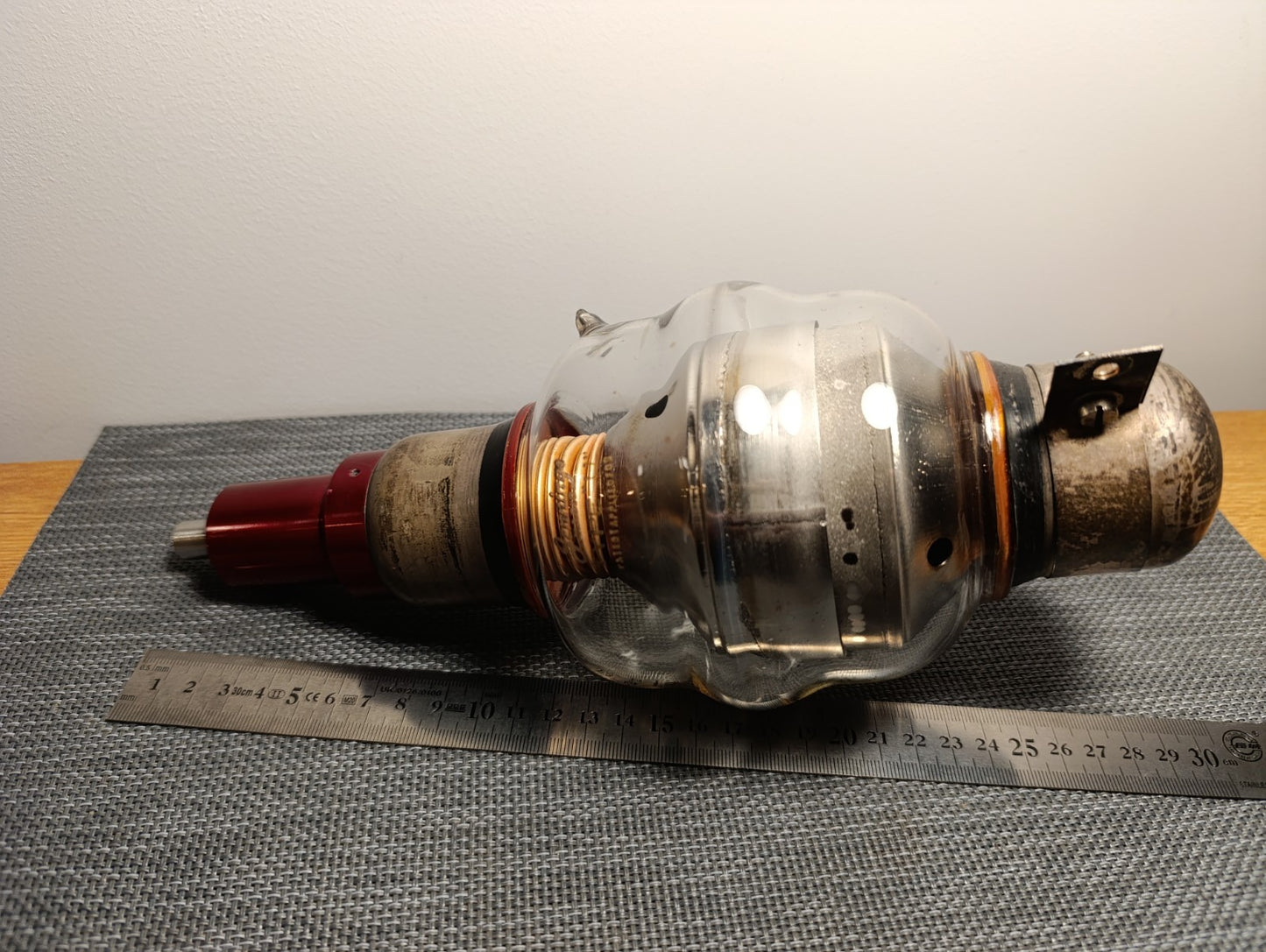 Used Jennings Vacuum Capacitor Type U-250 - 10kV Peak, 21 Amp RMS, 50-250pf
