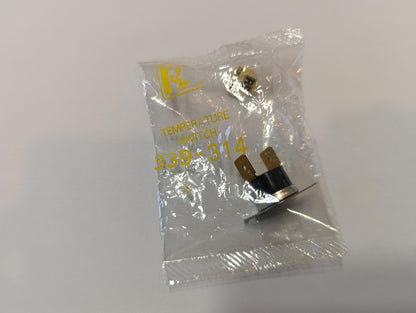 Honeywell Bi-Metallic Thermostat, Opens at +100°C, Closes at 85°C 339-314