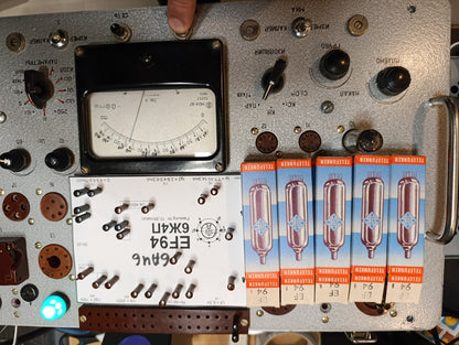 TESTED 1Pcs. EF94 Telefunken print 6AU6 tube NO diamond NIB NOS