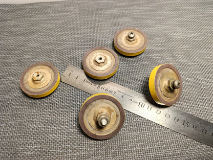 1pcs. 6800pF 2500V Ceramic Doorknob Capacitor Hi-Q HPB42BC USED