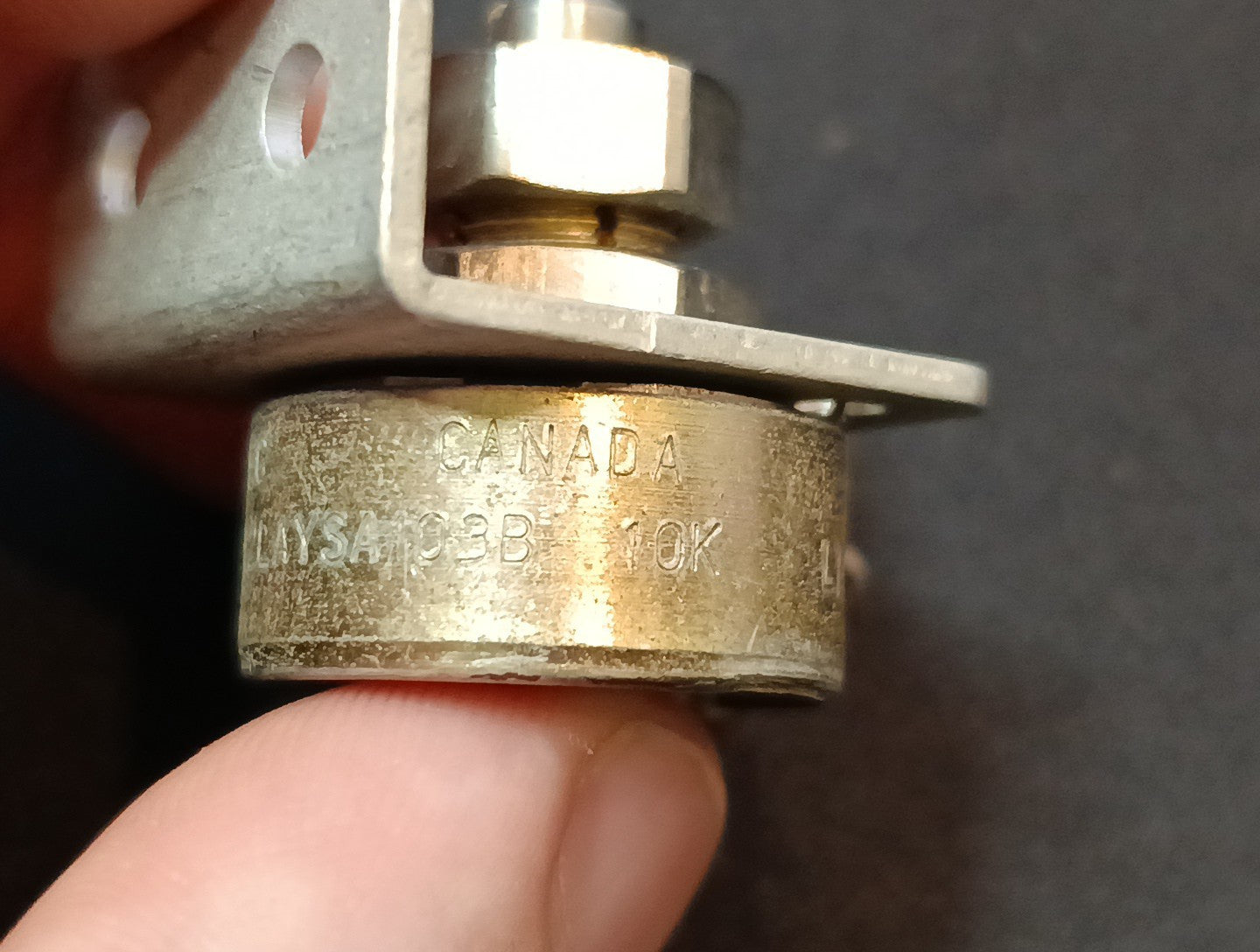 Potentiometer 10K RV2LAYSA 103B Vintage Aircraft Ham radio variable resistor