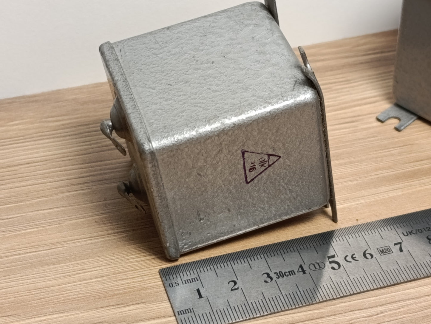 2pcs. 2uF 500V Metal-Paper Capacitors MBGCh-1 / МБГЧ-1 USSR NEW. MILITARY
