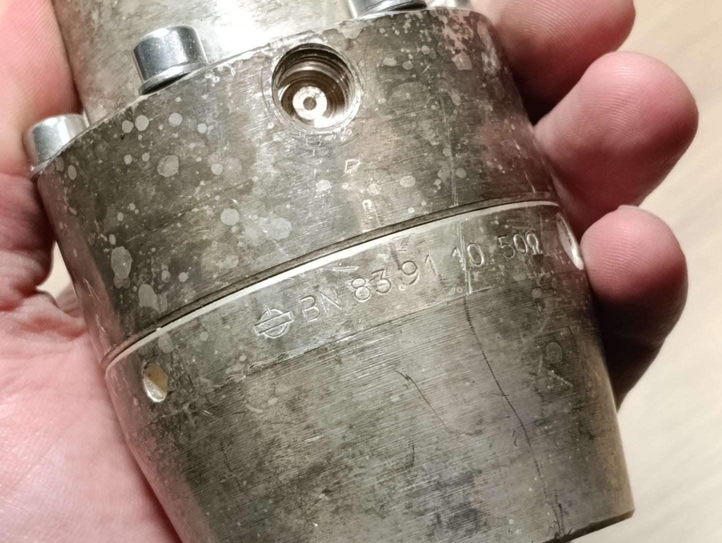 SPINNER Coupling Element Rigid Line Coaxial Connector Pull USED