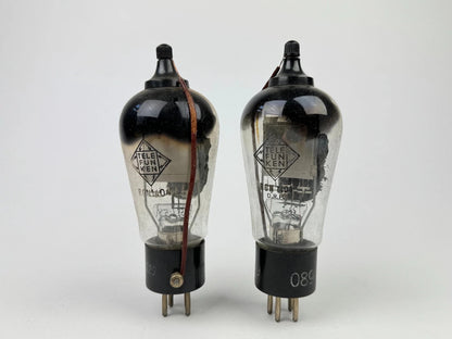 2x Telefunken RGN1404 Tube Rarity Excellent Tested Rectifier Rare USED