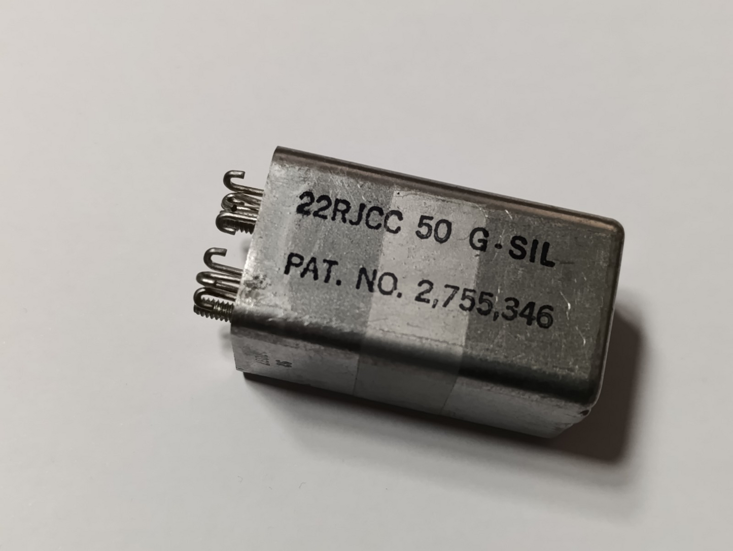 SIGMA INSTRUMENTS RELAY Collins 22RJCC 50 G-SIL NOS