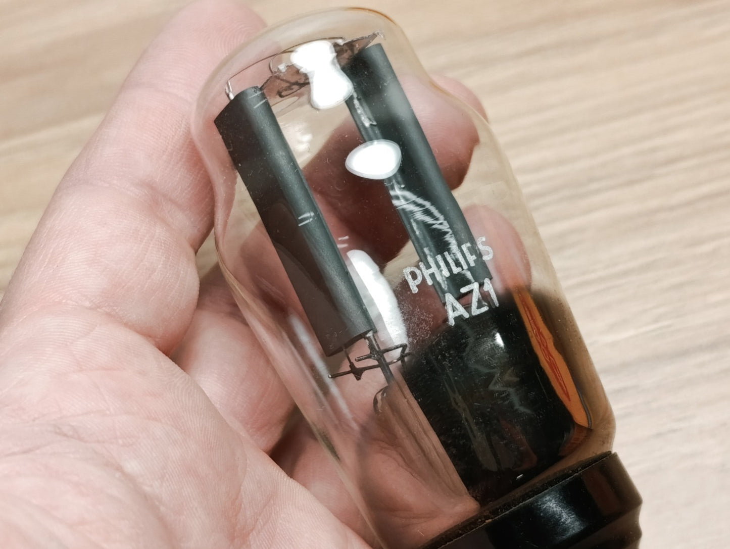 PHILIPS AZ1 FULL-WAVE VACUUM RECTIFIER TUBE NOS = 140NG TAZ1 WE54 RAZ1 VG
