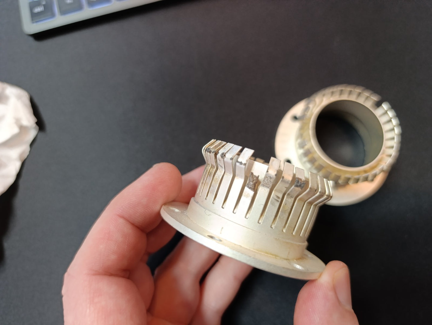 1pcs. Eimac small Filament Collet for Eimac tube socket SK300 SK1320 3CX15000A7