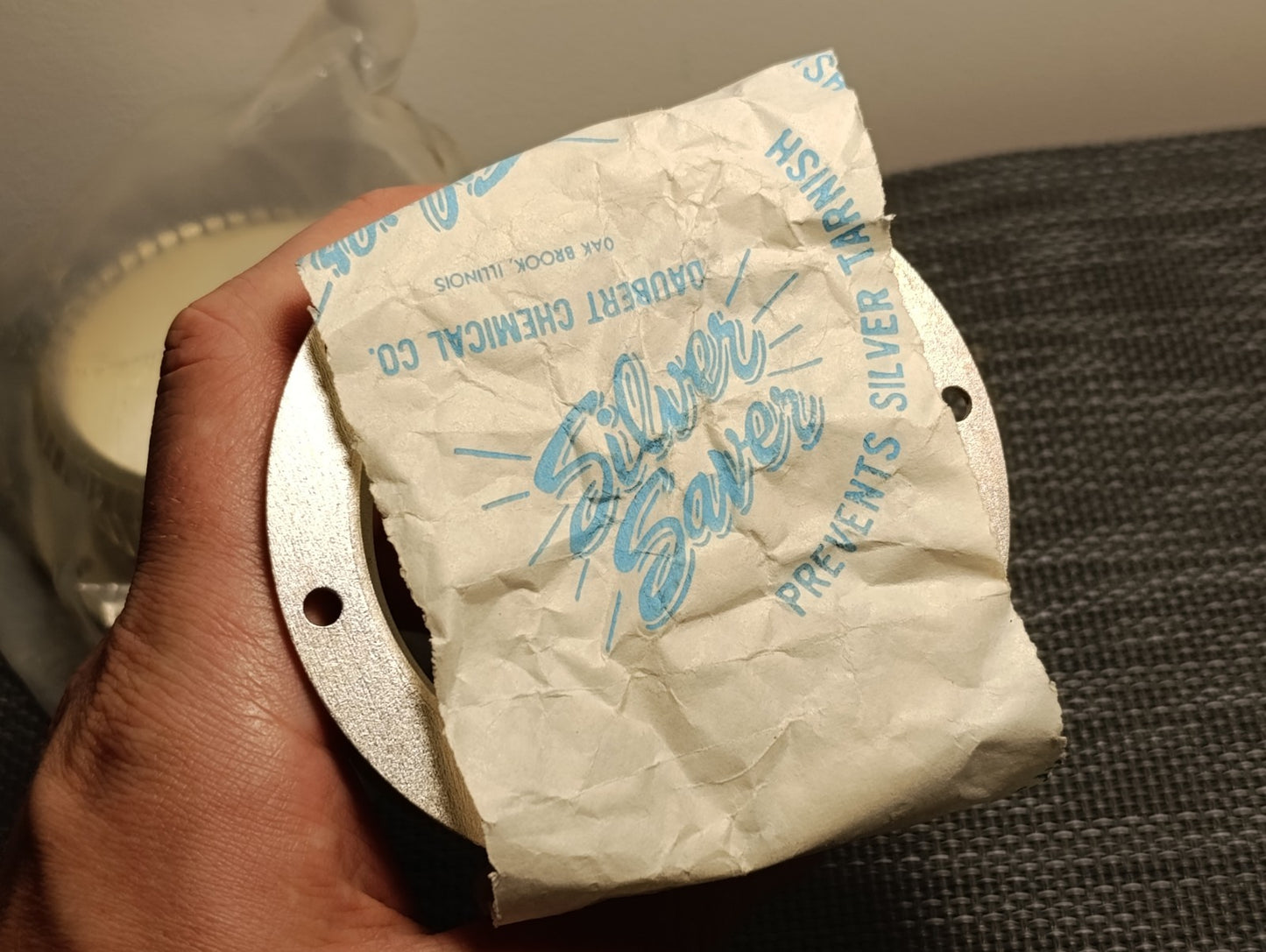 001838 Eimac Middle Filament Collet for SK300 / Y297-A Socket (NOS)
