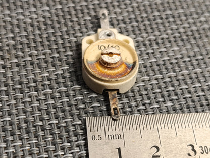Ceramic Trimmer Capacitor 10-60pF Silver Plated 4 Pieces (4)