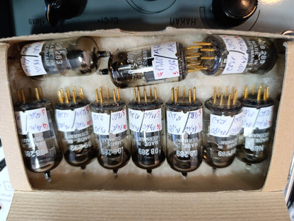 Siemens & Halske E88CC 6922 Pair A3 8E same Date codes radio vacum tubes (2pcs)