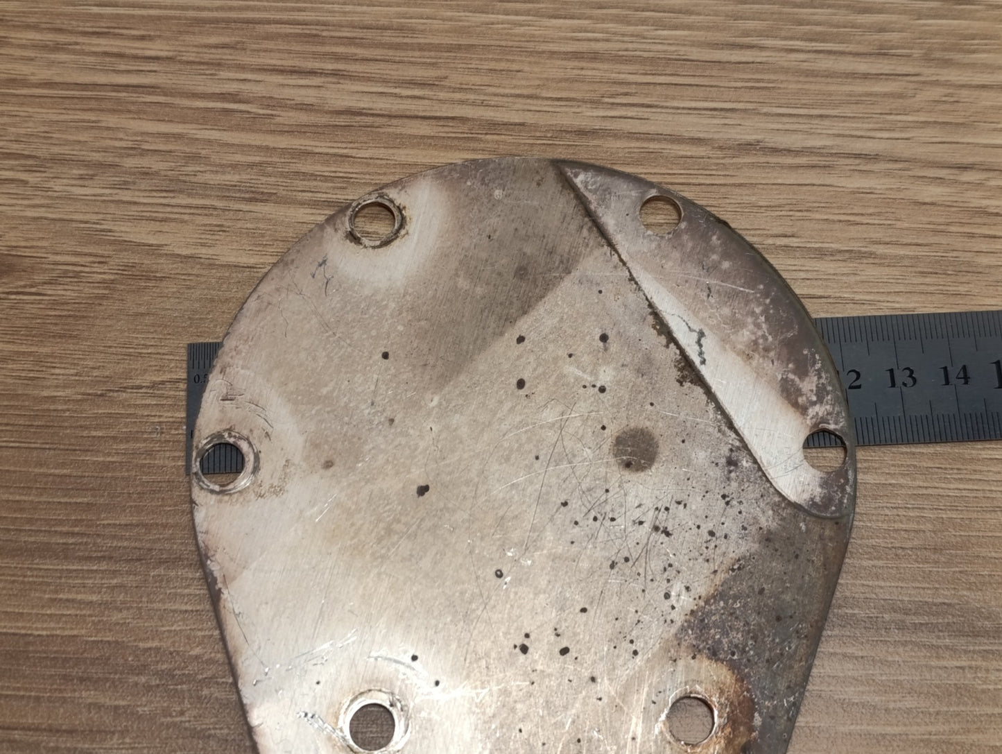 Silver plated CVDB Capacitor holder plated, connection USED ( no capacitor)