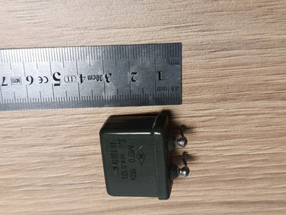 4Pcs. 2uF 160 V RUSSIAN PAPER IN OIL PIO AUDIO CAPACITORS MBGO МБГO NEW