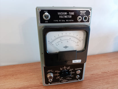Radiometer RV34a Vacuum Tube voltmeter USED Untested - Ham Radio Copenhagen