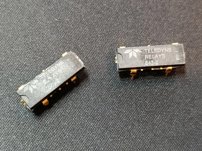 2Pcs. Teledyne 643-2 DIP REED Relay Housing Never Used NEW NOS